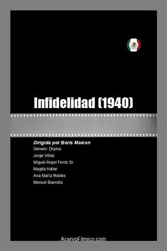 Infidelidad movie poster - Rated 4.3/10