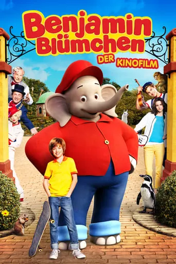 Benjamin the Elephant movie poster - Rated 4.4/10