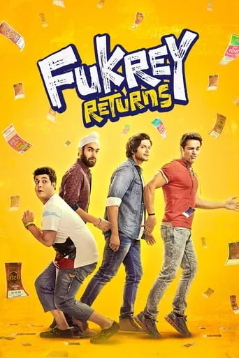 Fukrey Returns movie poster - Rated 6.5/10