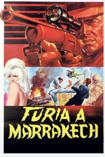 Fury in Marrakesh movie poster - Rated 5/10