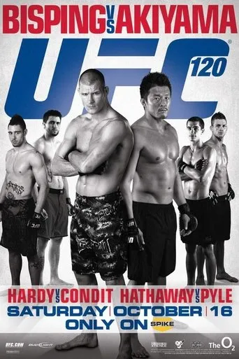 UFC 120: Bisping vs. Akiyama movie poster - Rated 6/10