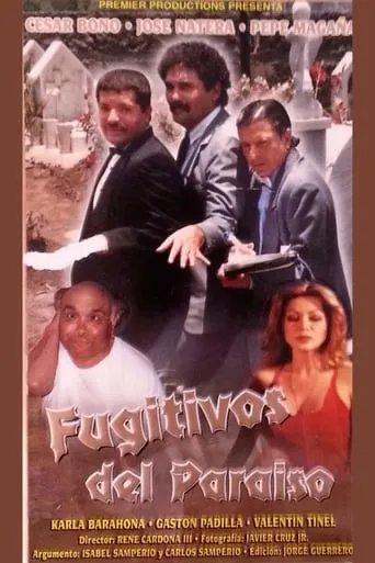 Fugitivos del paraíso movie poster - Rated 5/10