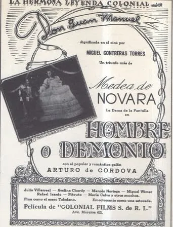 Hombre o demonio movie poster - Rated 5/10