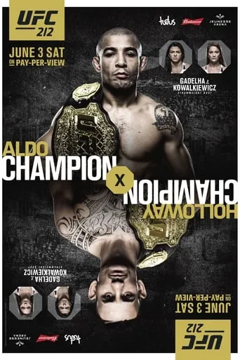 UFC 212: Aldo vs. Holloway movie poster - Rated 7/10