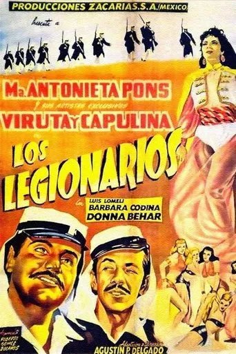 Los legionarios movie poster - Rated 6.5/10