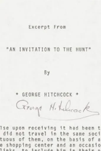 An Invitation to the Hunt movie poster - Entertainment content