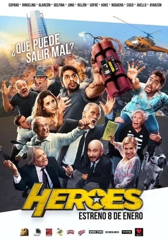 Heroes movie poster - Rated 3/10
