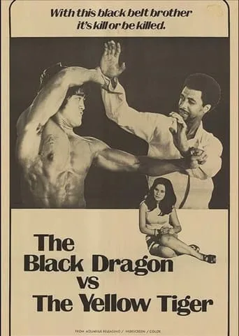 The Black Dragon vs. the Yellow Tiger movie poster - Rated 5/10