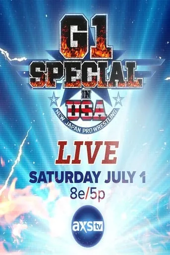 NJPW G1 Special in USA 2017 - Night 1 movie poster - Entertainment content