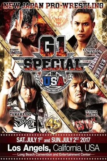 NJPW G1 Special in USA 2017 - Night 2 movie poster - Rated 8/10