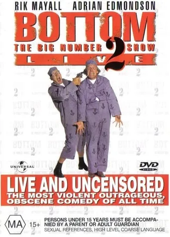 Bottom Live 2: The Big Number 2 Tour movie poster - Rated 7.6/10