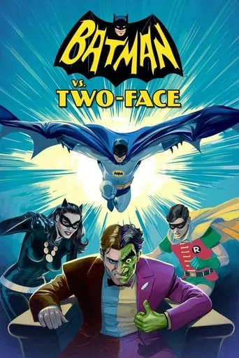 Batman vs. Two-Face movie poster - Rated 6.3/10