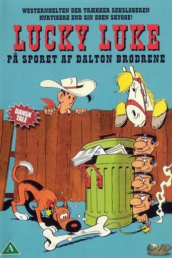 Lucky Luke 10 - På sporet Af Dalton Brødrene movie poster - Entertainment content
