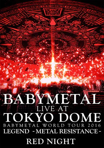 BABYMETAL - Live at Tokyo Dome: Red Night - World Tour 2016 movie poster - Rated 9.4/10