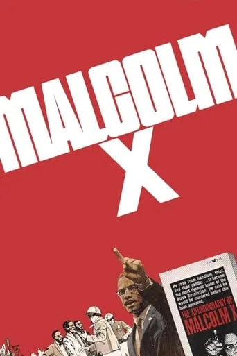 Malcolm X movie poster - Rated 6.5/10