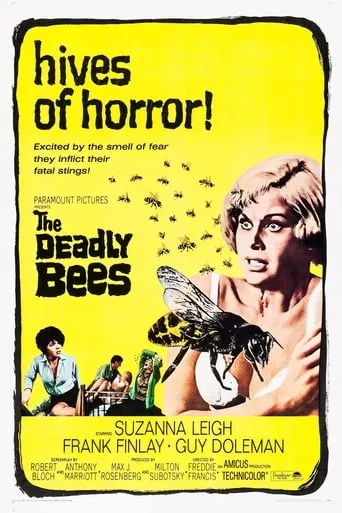 The Deadly Bees movie poster - Rated 4.3/10