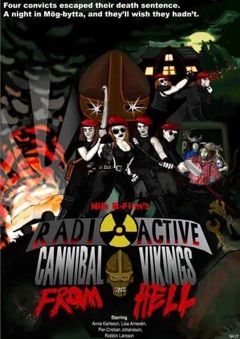 Radioactive Cannibal Vikings from Hell movie poster - Rated 4/10