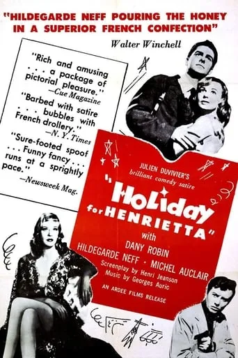 Holiday for Henrietta movie poster - Rated 7/10