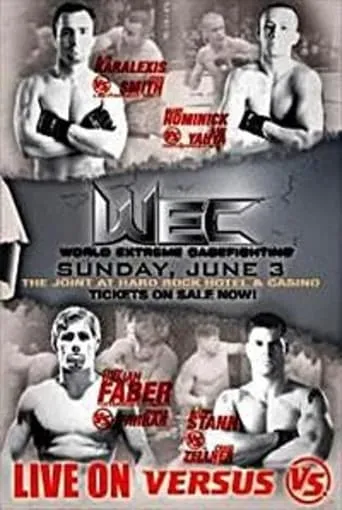 WEC 28: Faber vs. Farrar movie poster - Entertainment content