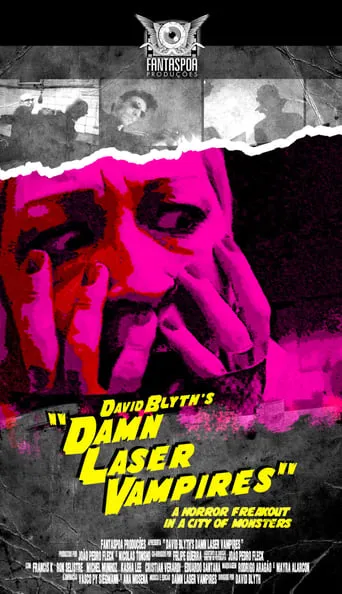 David Blyth's Damn Laser Vampires movie poster - Rated 3/10