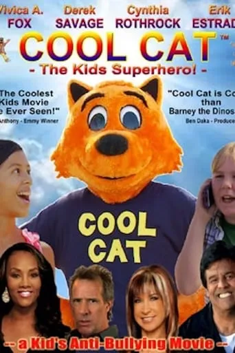 Cool Cat Kids Superhero movie poster - Rated 1.2/10