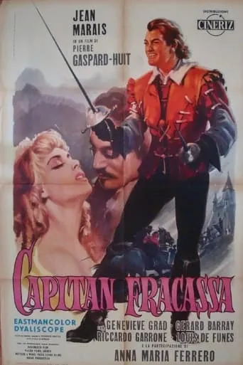 Captain Fracasse movie poster - Rated 5.4/10