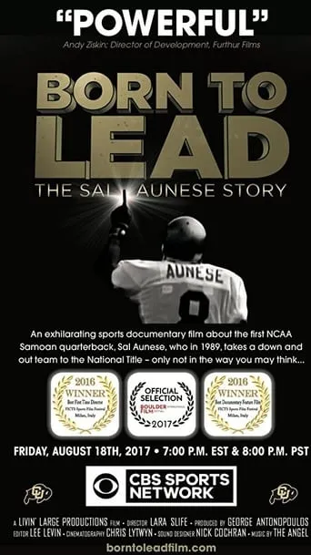 Born to Lead:  The Sal Aunese Story movie poster - Entertainment content