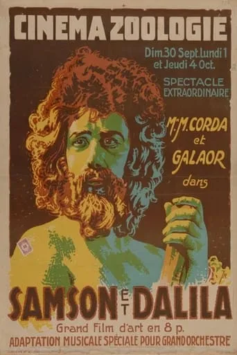 Samson und Delila movie poster - Rated 5/10