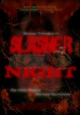 Slasher Night movie poster - Rated 2.5/10