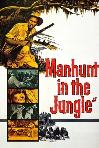 Manhunt in the Jungle movie poster - Rated 4/10