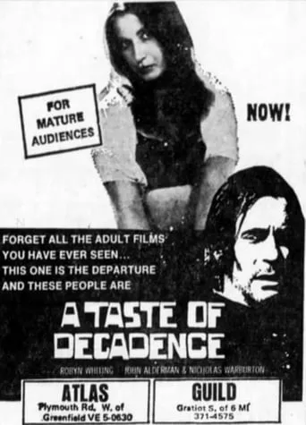 A Taste of Decadence movie poster - Entertainment content