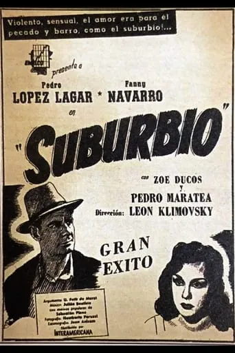 Suburbio movie poster - Rated 5.3/10