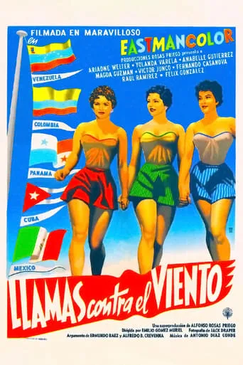 Llamas contra el viento movie poster - Rated 5/10