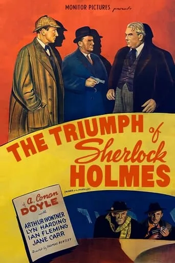 The Triumph of Sherlock Holmes movie poster - Rated 5.4/10
