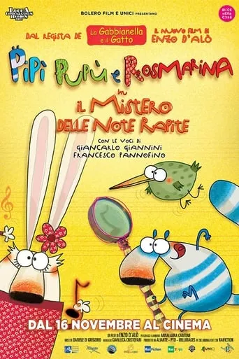 Pipi, Pupu & Rosemary: The Mystery of the Stolen Notes movie poster - Rated 6.3/10