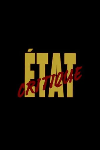 État critique movie poster - Entertainment content