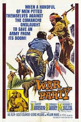 War Party movie poster - Rated 5.5/10