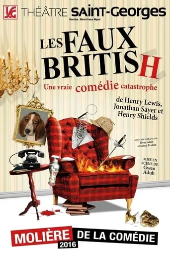 Les Faux British movie poster - Rated 8.3/10