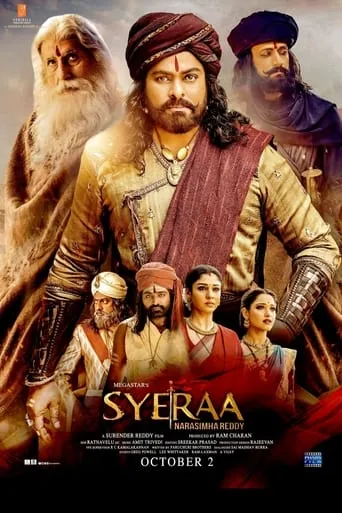 Sye Raa Narasimha Reddy movie poster - Rated 6.3/10
