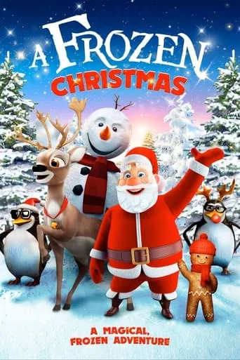 A Frozen Christmas movie poster - Rated 5.7/10