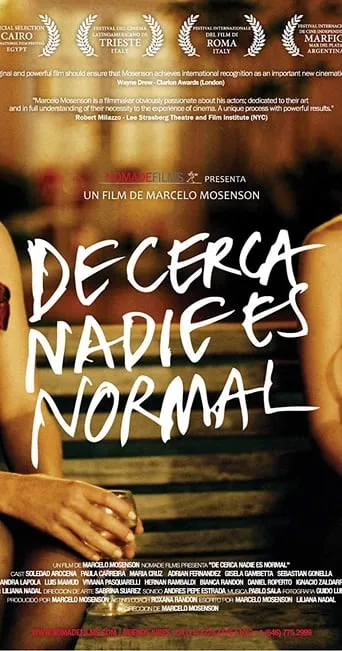 De cerca nadie es normal movie poster - Rated 6/10