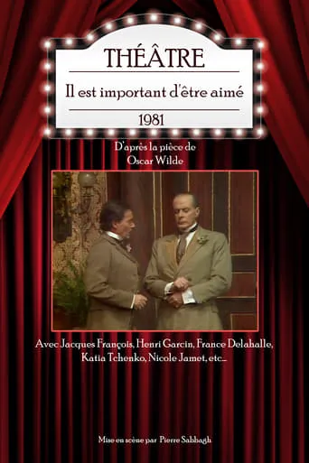 Il est important d'être aimé movie poster - Entertainment content