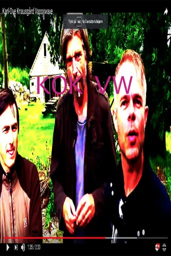 Karl Ove Knausgård Vaporwave movie poster - Entertainment content