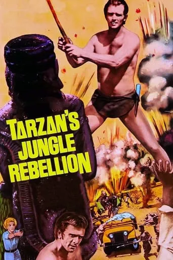 Tarzan's Jungle Rebellion movie poster - Rated 5/10
