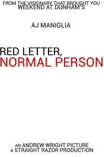 Red Letter, Normal Person movie poster - Entertainment content
