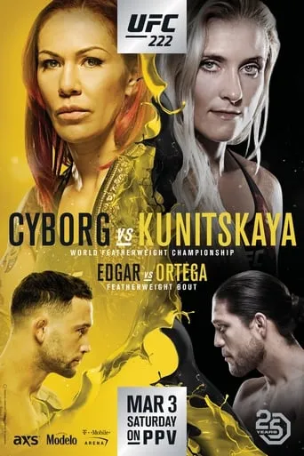 UFC 222: Cyborg vs. Kunitskaya movie poster - Rated 6.8/10