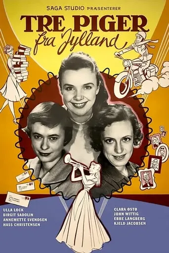 Tre piger fra Jylland movie poster - Rated 6.5/10