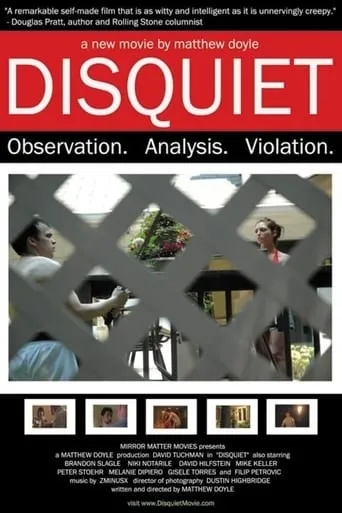 Disquiet movie poster - Rated 4/10