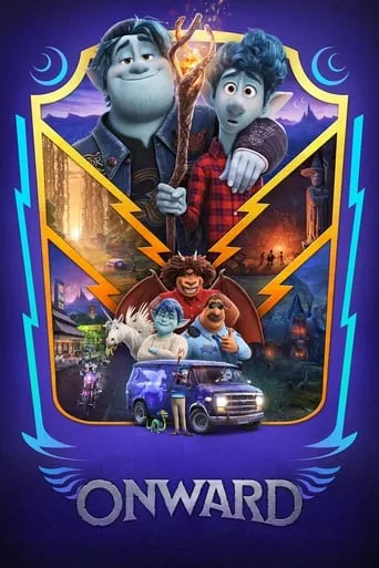 Onward movie poster - Rated 7.7/10