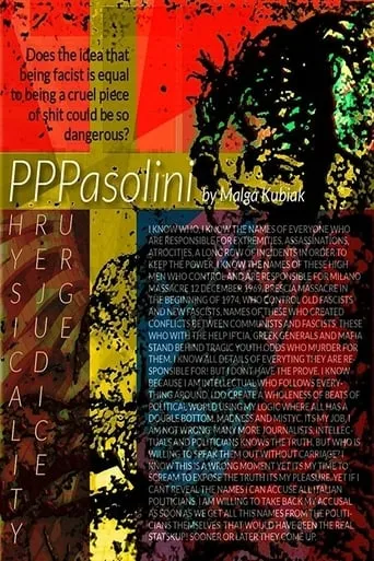 PPPasolini movie poster - Rated 4.5/10